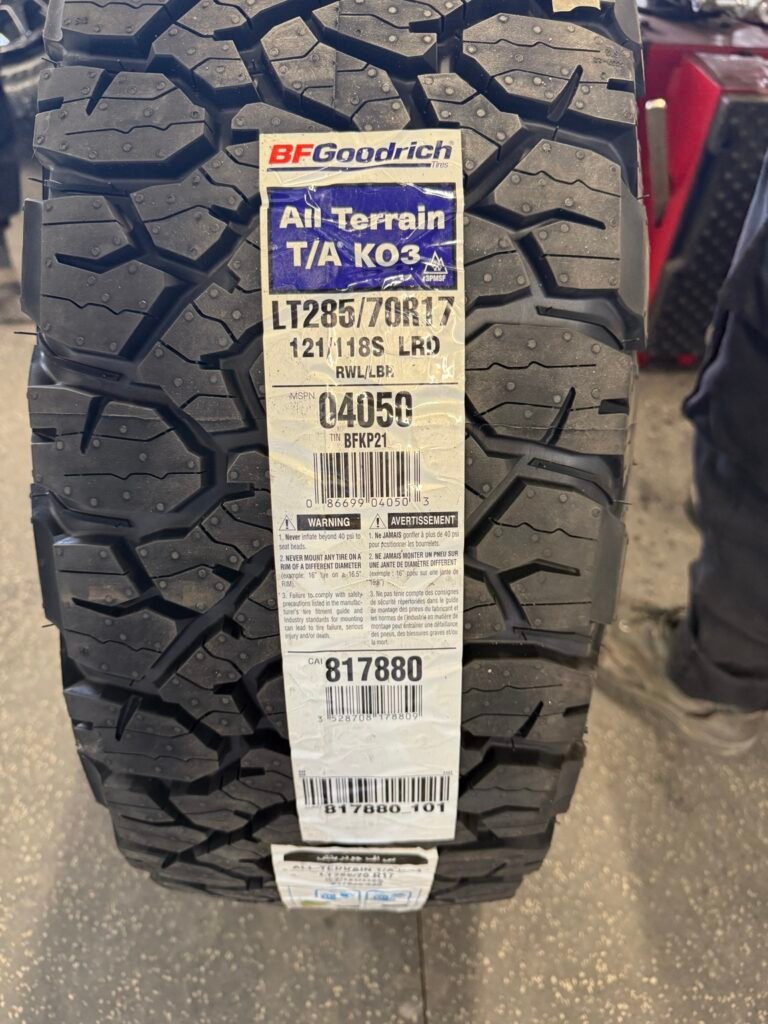 إطارات BFGoodrich All-Terrain T/A KO3 — 285/70R17